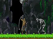 Castlevania Remix of Blood free online game. Action platformer with vampire hunter whipping skeletons and monsters.