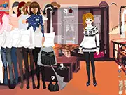 Antique Shop Dress Up free online fashion game, style model for commercial in vintage shop, play dress up game online