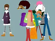Lovely Cartoon Girl dress up game free online hair makeover and new dress styles