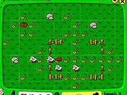 Puzzled Sheep online game; guide the sheep puzzle game; play free brain teaser game with arrows on PlayArcadeHub