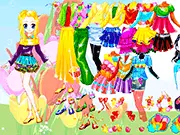 Play Flower Beauty Dressup online free, girl game with flowery dresses on PlayArcadeHub