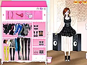A character styled in a fashionable K-Pop outfit from the iconic Korean girl group Miss A in the free online dress-up game