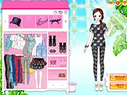 Floral Intoxicated free online spring dress-up game, play comfortable casual fashion game, style outfits for a suburb outing on PlayArcadeHub