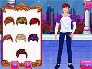 Daniel and Friends Night Party free online dress-up game, play male fashion styling game, pick the best outfit for a night out on PlayArcadeHub