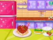 Flan Cake Maker free online cooking game, bake delectable Flan Cake, garnish with fresh oranges and strawberries on PlayArcadeHub