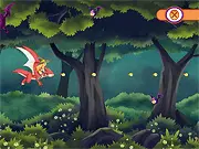 Dragon Witch free online action game, a fantasy adventure where a witch rides a dragon to rescue captured faeries from evil monsters