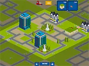 Cargo Shipment New York strategy game screenshot placing warehouses to fill trucks free online PlayArcadeHub