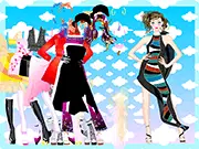 Play Confident Model Dressup online free, style a famous model for photoshoots on PlayArcadeHub
