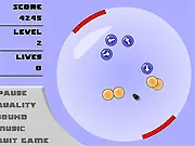 Play Uber Breakout free online game, circular brick breaking arcade action