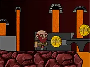 Play Forgemaster online free, dwarf mining adventure game on PlayArcadeHub