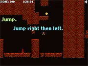 Platform Rush online game screenshot, character jumping across platforms, arcade time trial and coin rush mode free