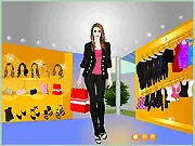 Polite Girl Dressup online game, free fashion game, elegant style makeover