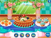 Party Fruit Pie online cooking game, bake fruit pie for free, fun recipe simulation game for kids