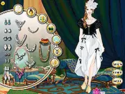Free online Arabian Night Dressup game, gorgeous Arabian bride wedding gown, play free sophisticated fashion game on PlayArcadeHub