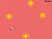 SolarEclipse online game, endless dodging challenge, play free arcade game on PlayArcadeHub