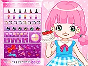 Cake Girls Makeup free online game - give a sweet, dessert-themed makeover and dress up the girl