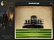 6 Quest Awakenings free online interactive story game screenshot | Surreal atmospheric adventure where player chooses their path