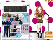 Funky Dress Up free online game - create unique and bold fashion outfits for women on PlayArcadeHub