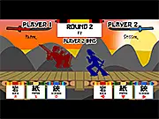 Play Duel of Fates free online. Samurai fighting game with local 2-player duels based on a single, timed strike.