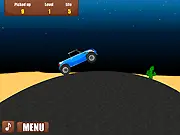 4x4 Hill Climb Race free online game - drive a car over steep hills and mountains while maintaining balance