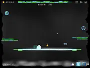 Pushing Bob free online game screenshot, showing the character Bob near a key and a glowing exit portal