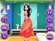 Queen's New Dresses Dress Up Online Free Game Screenshot, Royal Fashion Styling Game, Elegant Gowns
