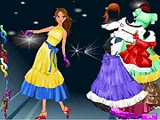 Play Color Dresses free online game, bright color dresses styling, vibrant fashion game, colorful outfit creation