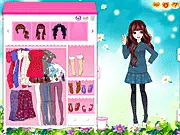 Mary Stayed Out All Night free dress up game, K-Drama fashion online game, customize Mary's outfit