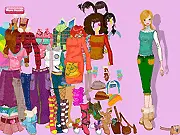 Play Mandy Vacation Dressup free online game, girl vacation tour fashion styling, travel wardrobe dress-up game, free online game