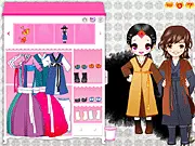 Sungkyunkwan Scandal Quiz free online game image featuring the four main characters (Jalgeum Quartet) in Joseon era scholarly robes