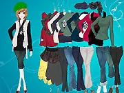 Simple Spring Dressup game free online fashion girl game