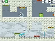 Dogs in Space 2 free online physics puzzle game