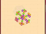 Hero vs Magi bubble shooter game screenshot, hero character fighting a mage with colorful bubbles on a rotating wheel, play free online game