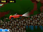 Extreme Safari Truck online game screenshot, free physics off-road driving game