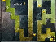 Up Down Up online game screenshot: submarine navigating underwater maze to collect stars and reach the exit