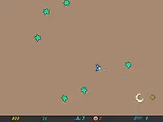 Zunder Fury free online shooter game, showing a customizable ship battling enemy forces and collecting upgrades in fast-paced space combat on PlayArcadeHub.
