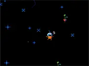 Stars Odyssey free online space jumper game collecting ingredients and placing platforms