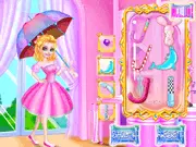 Umbrella Design free online game screenshot, custom-designed umbrella with patterns, PlayArcadeHub fashion and dress-up game