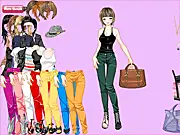 Play Lidia College Dressup free online student fashion game