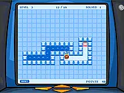 The Thin Ice – guide the fire cube across melting ice in this exciting puzzle game