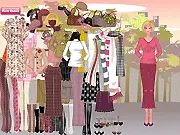 Ciara Cute Dressup online game: play free old fashion and vintage style dressup game