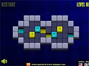 Push 'n Snap 2 block puzzle game online pushing colored blocks into matching slots free