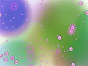 Elemental Reaction game screenshot showing various colored elements on a grid ready to initiate a chain reaction, free online puzzle game