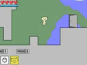 Screenshot of Animal Squad, a free online game where you shape-shift into different animals to solve challenging puzzle levels on PlayArcadeHub.