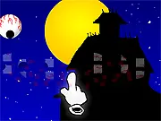 Eye Popper free online arcade game popping fast-moving eyeballs to prevent them from escaping