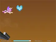 Cadance Toss free online launching and flying distance game on PlayArcadeHub