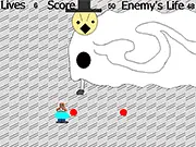 Play Super Sheriff Save The Day free online shooter game, kill enemies with a gun, defeat the final boss in the bank, action arcade game
