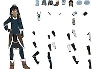 Korra Dress Up 2 free online fashion game, dressing up Avatar Korra in different outfits and hairstyles.