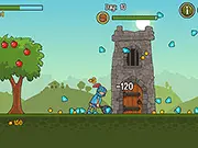 The Power of Love 2 free online game PlayArcadeHub tower destruction upgrades