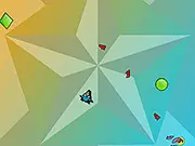Pop a Lot free online game – an innovative chain reaction puzzle where you destroy all the crystals with one strategic shot